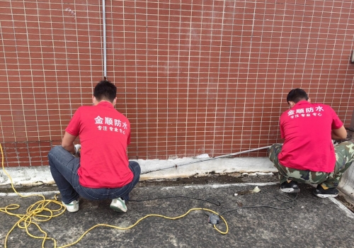 越秀區(qū)恒健大廈屋面施工